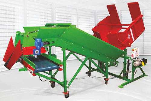 KP-1000 Receiving and loading conveyor
